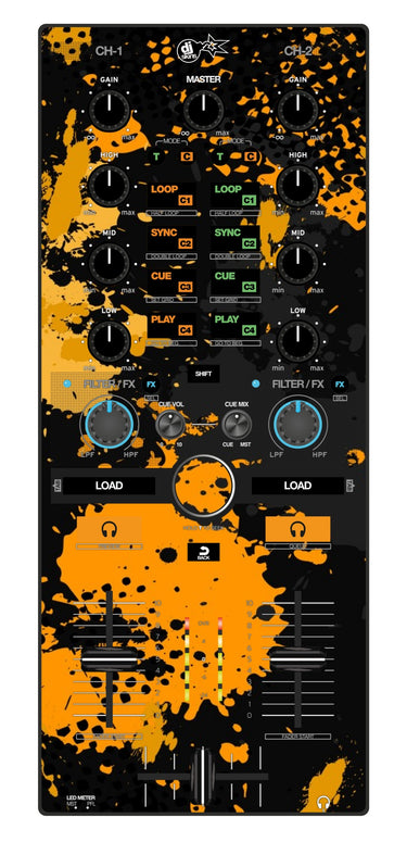 Reloop Mixtour Skin Conflict Yellow